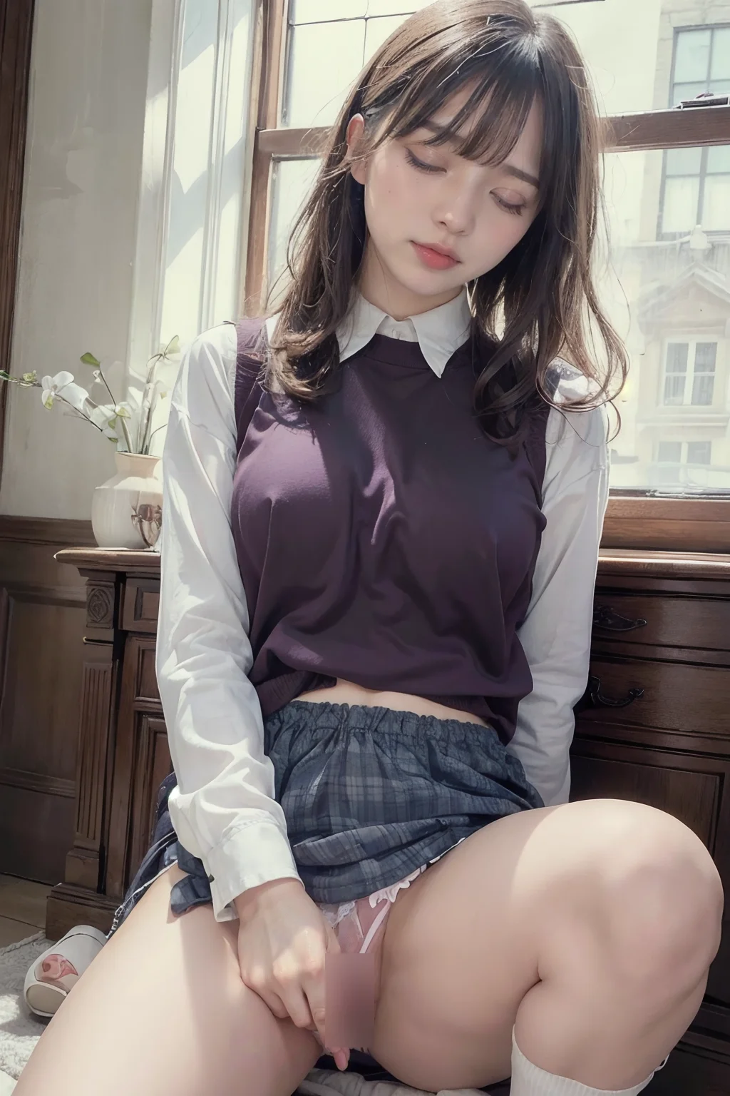 美女のオナニーをちょっとだけ覗き見しちゃうゾ 本日の一枚が掲載されている記事へのリンク